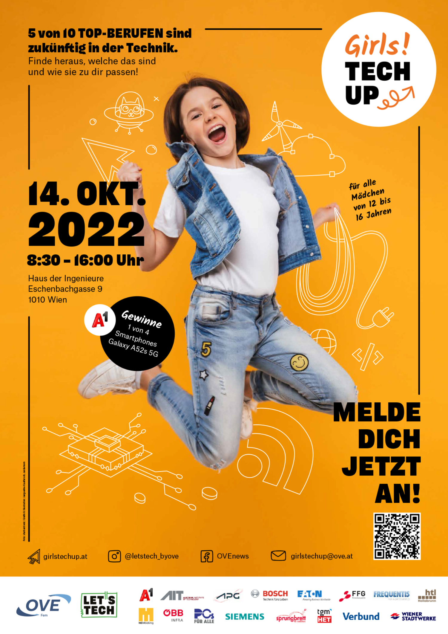 Girls! Tech Up - Plakatgestaltung - cardamom Girls! Tech Up - Plakatgestaltung - cardamom