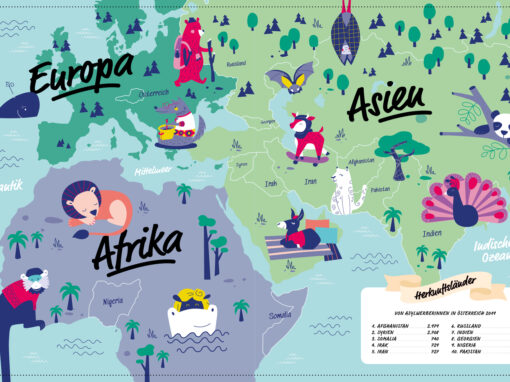 Megaphon Kids - Illustration - Jacqui Kaulfersch - cardamom