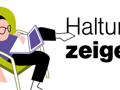 Haltung zeigen - cardamom
