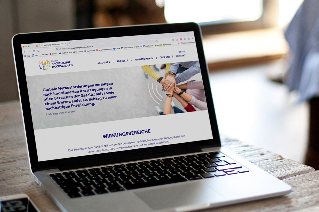 Bündnis Nachhaltige Hochschulen | Corporate Design und Webseite