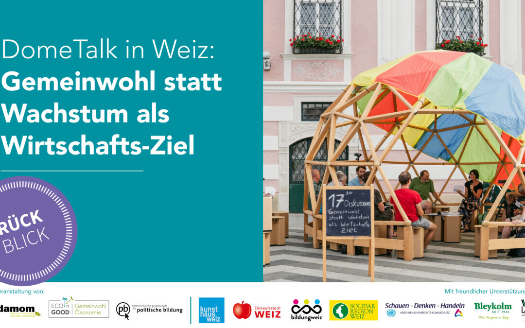 DomeTalk | Gemeinwohl-Ökonomie Österreich